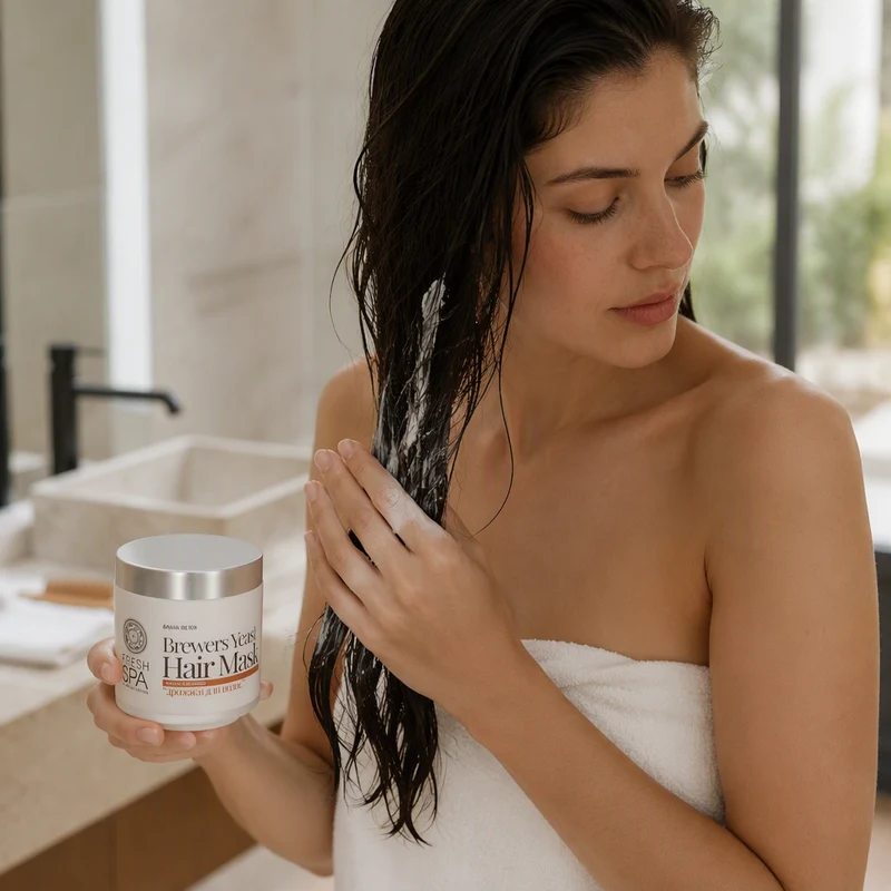 Natura Siberica FRESH SPA Masque capillaire fortifiant à la levure de bière 400 ml