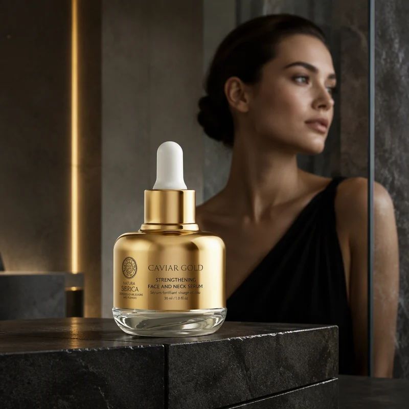 Natura Siberica CAVIAR GOLD Sérum Raffermissant Visage et Cou 30 ml