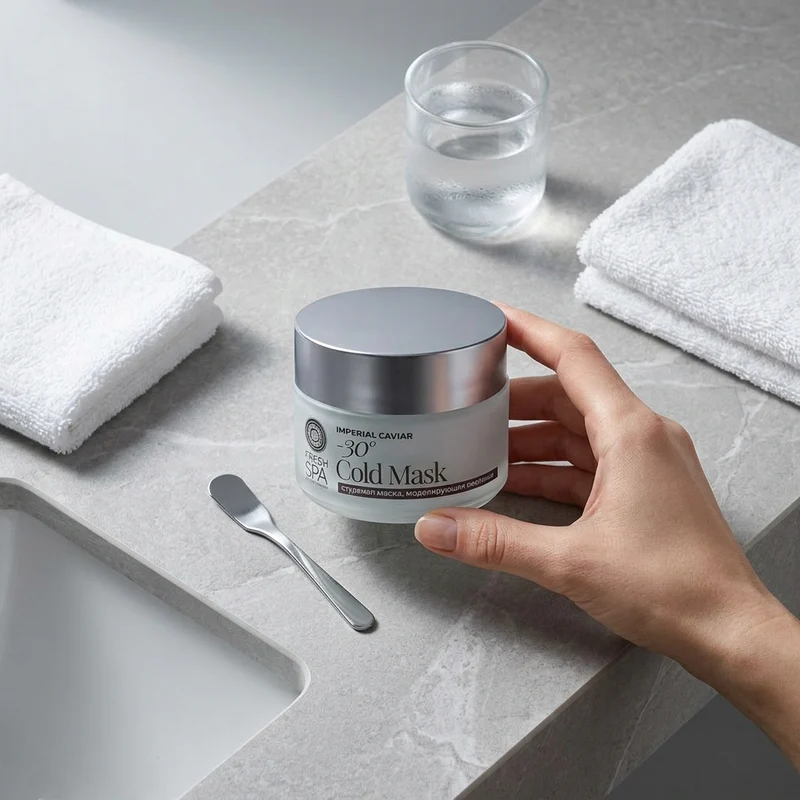 Natura Siberica Masque Facial Glacé IMPERIAL CAVIAR - Modelage 30º 50ml