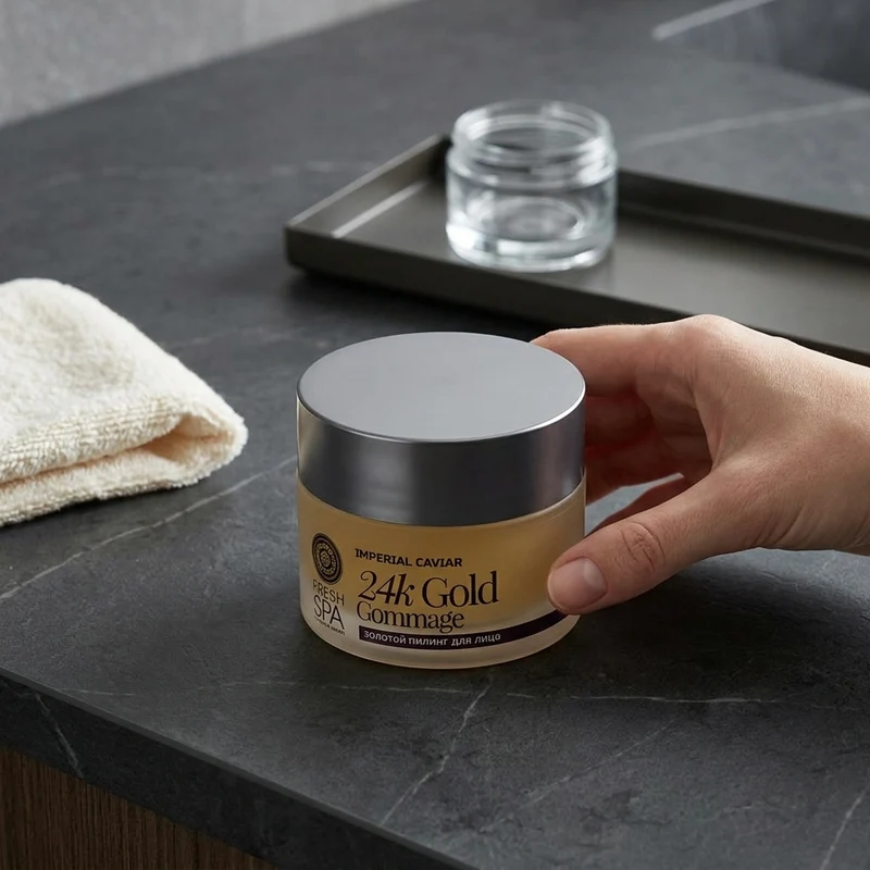 Natura Siberica CAVIAR IMPERIAL Peeling Visage Or Rajeunissant 50ml