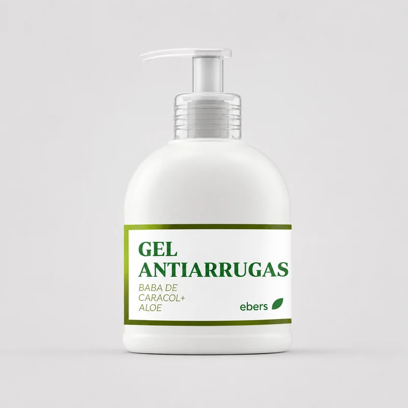Ebers Gel Anti-Rides à l'Aloe Vera et à la Bave d'Escargot 250ml