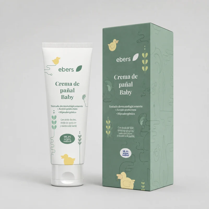 Ebers Crème pour les couches pour bébé 75ml