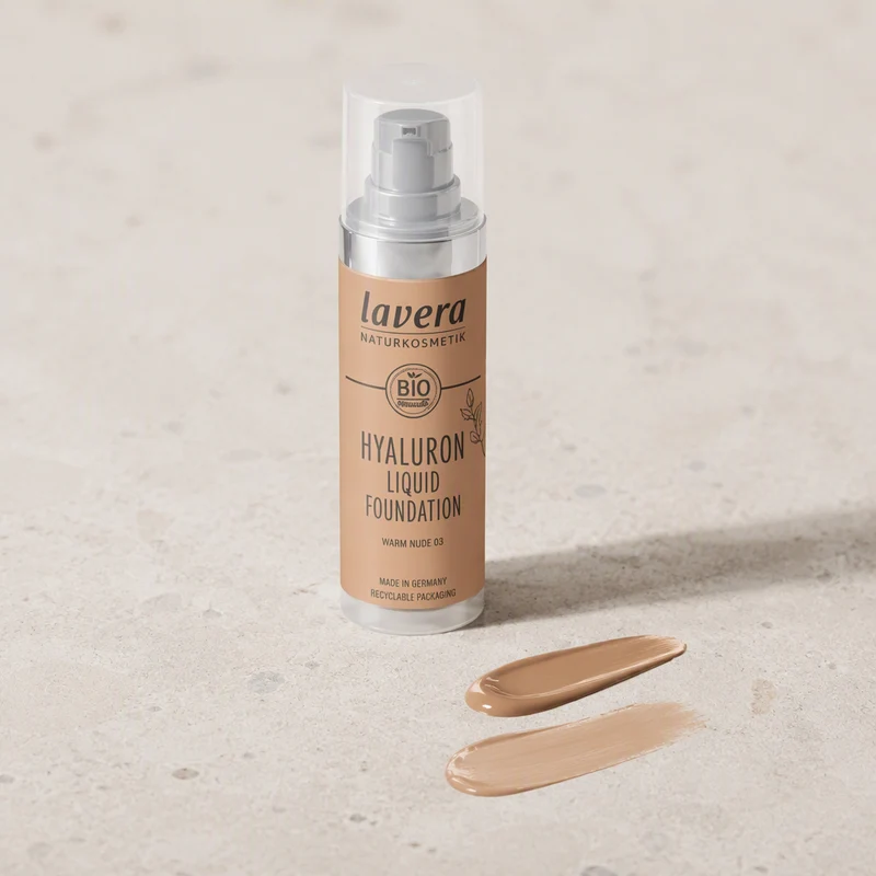 Lavera Fluide Maquillage Hyaluron 03 Nude Chaud 30ml