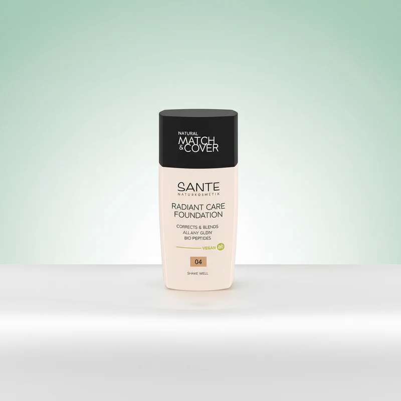 Fond de teint fluide Sante Radiant Care 04 Rose Ambré 30 ml