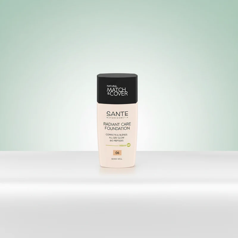 Fond de teint fluide Sante Radiant Care 06 Beige Chaud 30 ml