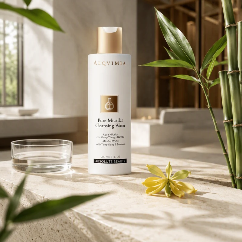 Alqvimia Eau Micellaire à l'Ylang-Ylang et au Bambou 200 ml