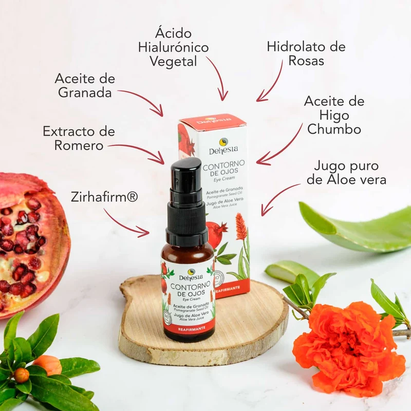 Dehesia BIO Contour des Yeux Raffermissant à la Grenade et à l'Aloe Vera 20 ml