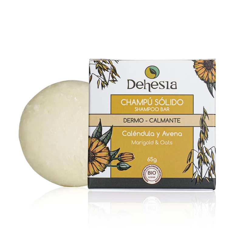 Dehesia Shampoing Solide BIO Dermo-Calmant au Calendula et Avoine