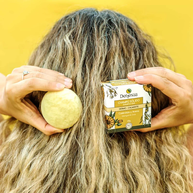 Dehesia Shampoing Solide BIO Dermo-Calmant au Calendula et Avoine