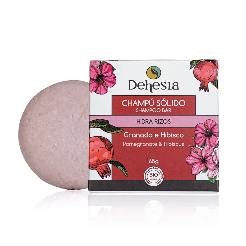 Dehesia BIO Hydra Curls Shampoing Solide à la Grenade et à l'Hibiscus