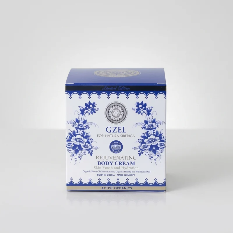 Natura Siberica GZEL Crème Corps Rajeunissante 370ml