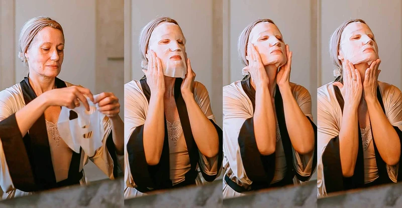 Masque facial apaisant Alqvimia pour peaux sensibles