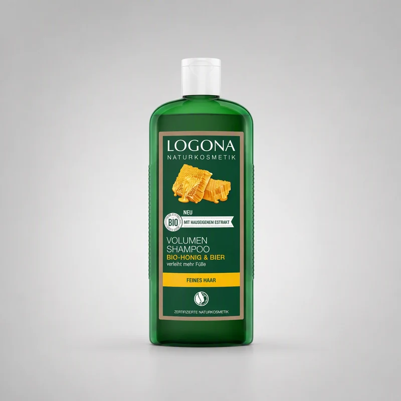 Logona Shampooing Volume au Miel et à la Bière 500ml