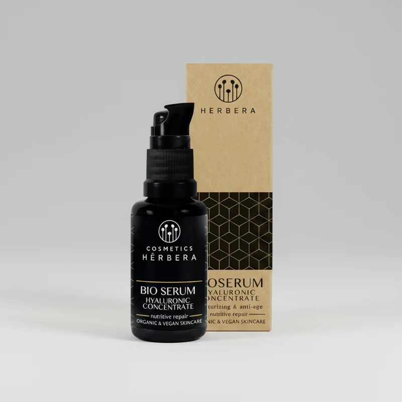 Sérum Herbera Bio Concentré d'Acide Hyaluronique Réparateur Nutritif