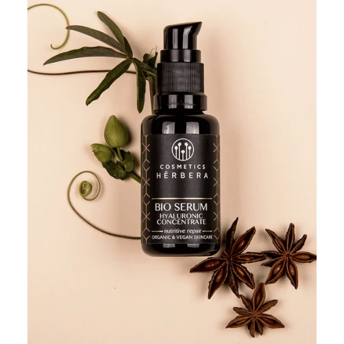 Sérum Herbera Bio Concentré d'Acide Hyaluronique Réparateur Nutritif