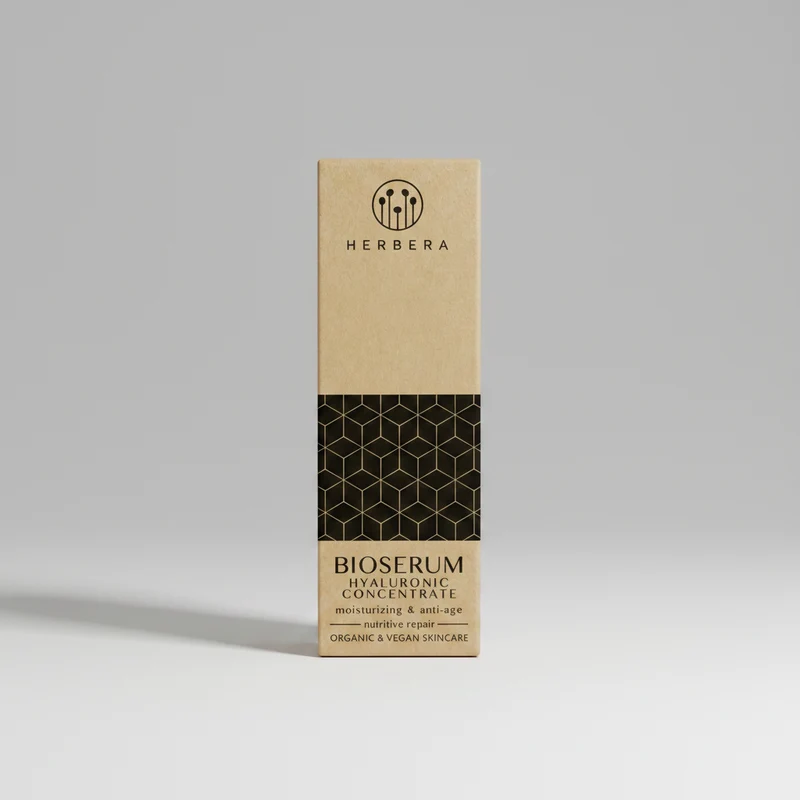 Herbera Antiox Sérum Hyaluronique Illuminateur avec Vitamine C + E + Ferulic 30ml