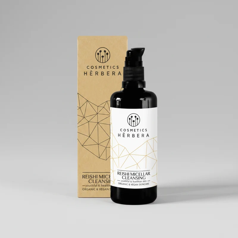 Nettoyant micellaire Herbera Reishi pour peaux sensibles 100 ml