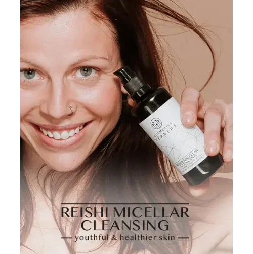 Nettoyant micellaire Herbera Reishi pour peaux sensibles 100 ml