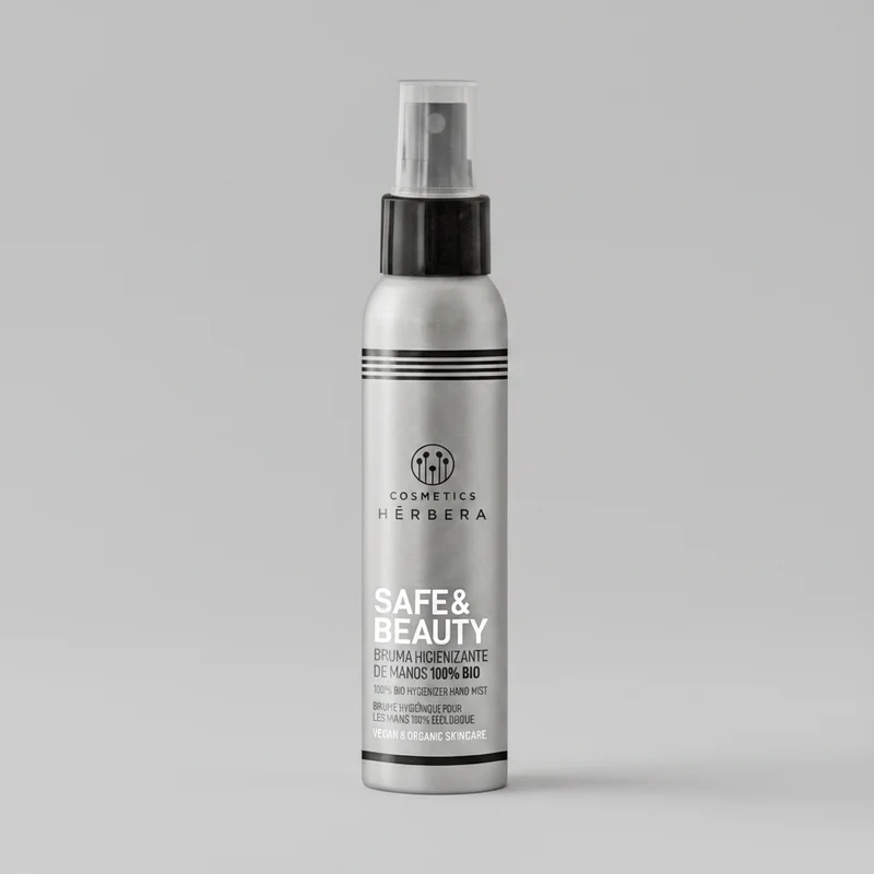 Herbera SAFE & BEAUTY Brume Désinfectante pour les Mains 100% BIO 100ml