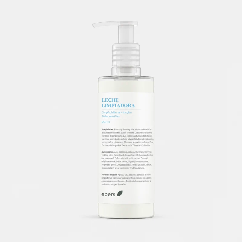 Ebers Lait Démaquillant Hydratant 250ml