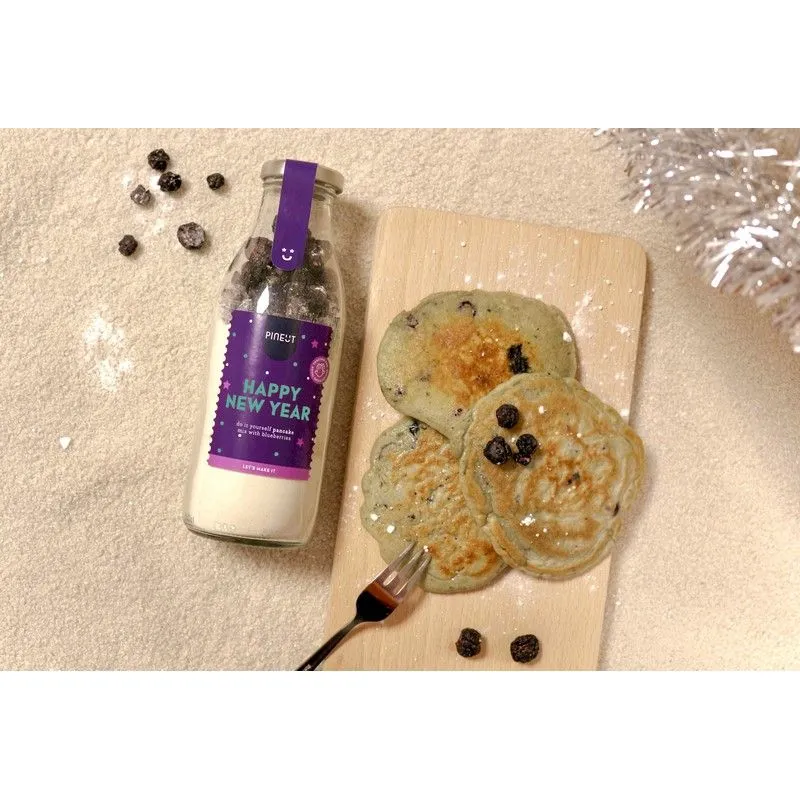 Mix per Pancake Happy New Year in Barattolo PINEUT