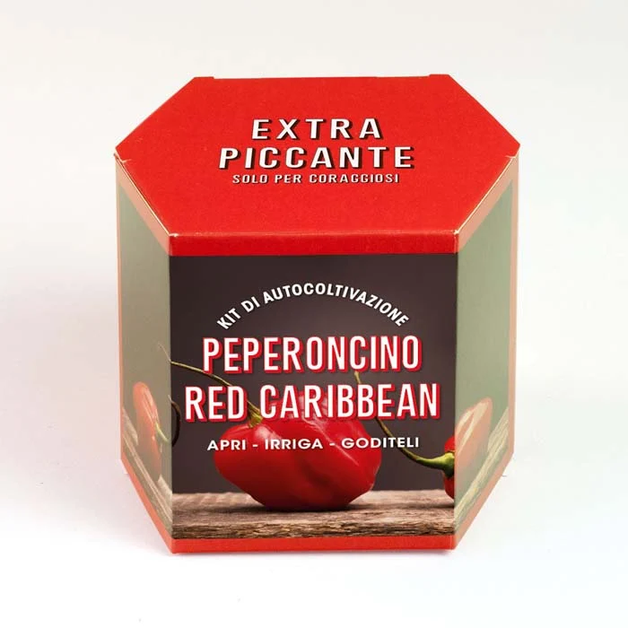 KIT DI AUTOCOLTIVAZIONE PEPERONCINO RED CARIBBEAN