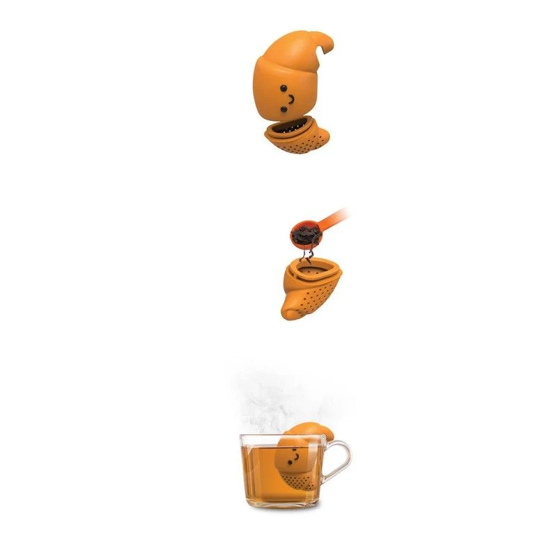 Infusore per Tè a Forma di Croissant in Silicone MAGS