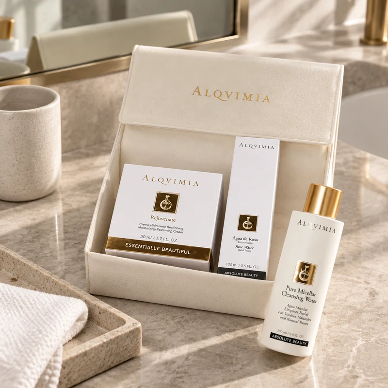 Coffret Visage Soin Essentiel Alqvimia