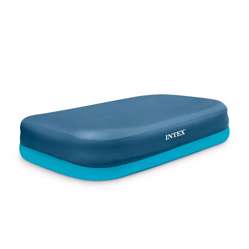Telo di copertura per Piscina Family Rettangolare 389cm x 184cm Blu scuro Intex