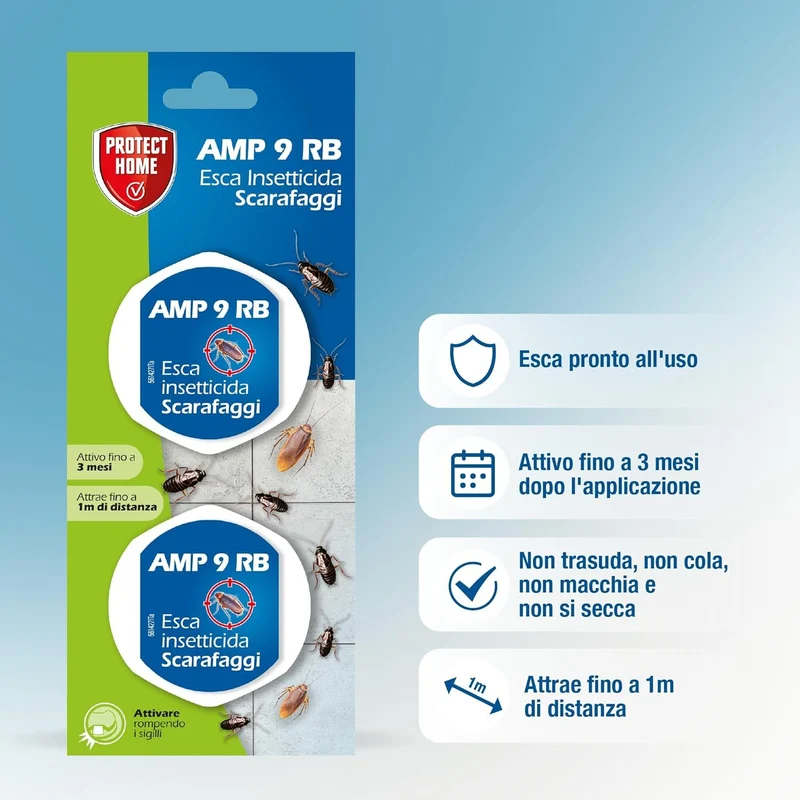 Trappola Scarafaggi 2 Pezzi Protect Home Fastion