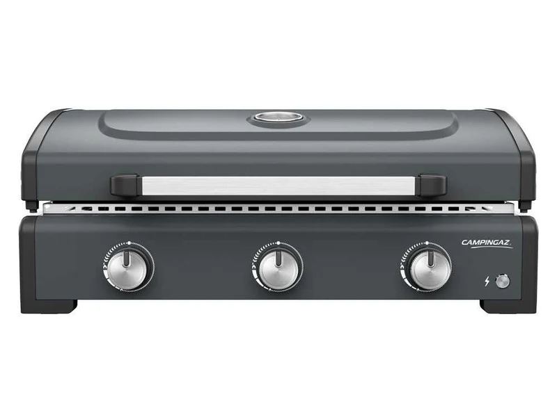 Plancha a Gas Portatile Sigma 3 Cook 3 Fuochi Nero e Grigio Campingaz