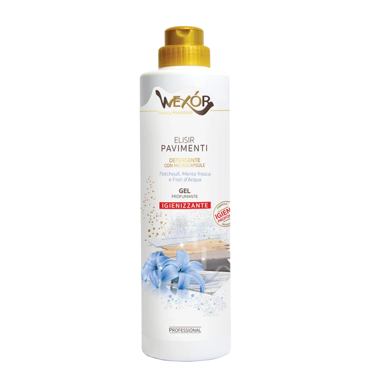 Elisir Pavimenti Gel Igienizzante 750ml Fiori d'Acqua Wexór
