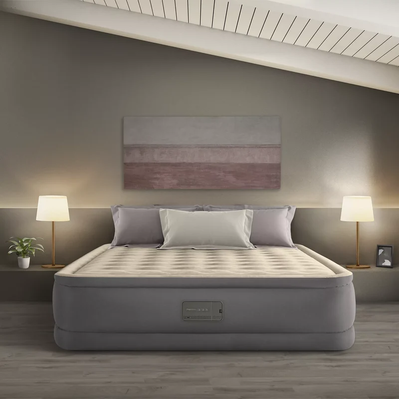 Materasso Airbed Dura-Beam PremAire II 152cm x 203cm x 46cm Beige