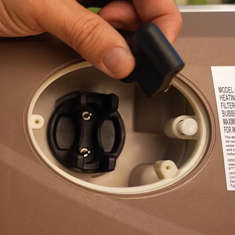 INTEX Kit Convertitore Salinatore per PureSpa Nero