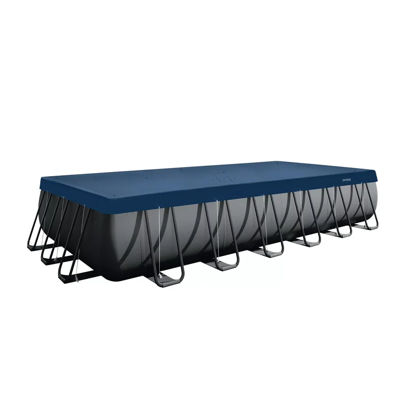 Intex Telo per copertura piscina rettangolare 732x366 cm - Blu