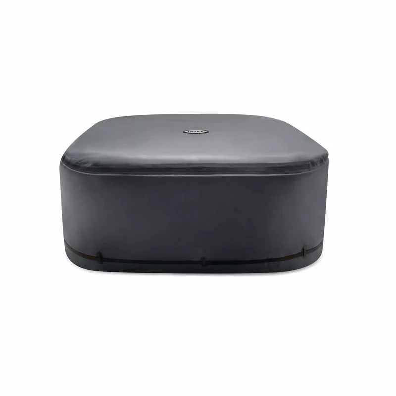 PureSpa Copertura Solare per SPA Quadrata 4 Posti 175x175x71cm - Nero 13kg