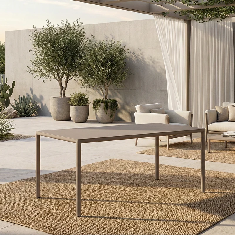 Nardi Tavolo Piave 160x90 Tortora