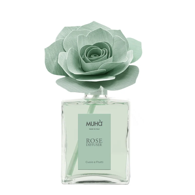 PROFUMATORE D'AMBIENTE ROSA DIFFUSER CUOIO E FRUTTI 200 ML