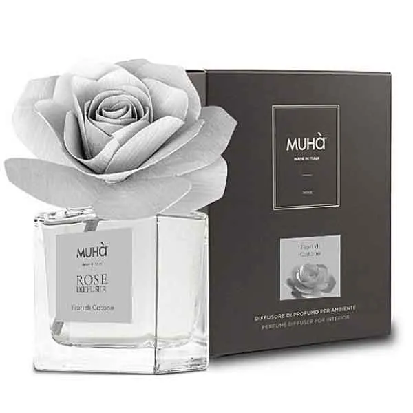 PROFUMATORE D'AMBIENTE ROSA DIFFUSER FIORI DI COTONE 100 ML
