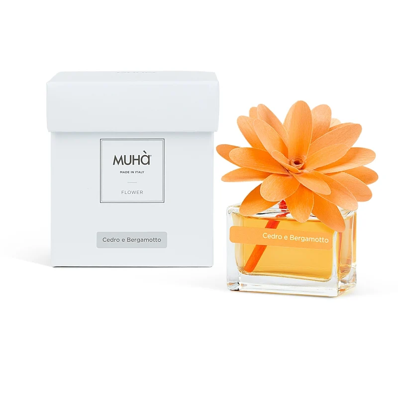 PROFUMATORE D'AMBIENTE FLOWER DIFFUSER CEDRO E BERGAMOTTO 30 ML