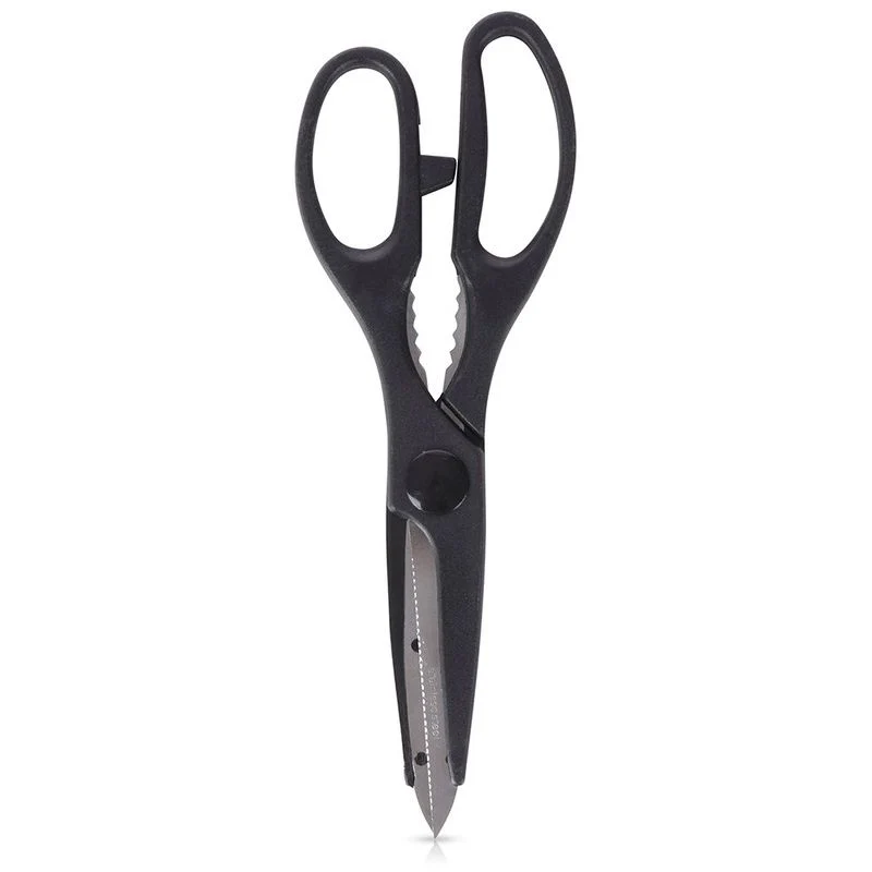 Forbici universali 2 in 1 in acciaio, 21 cm, nero