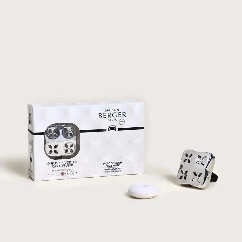 Maison Berger - Diffusore per Auto COSY+ ricarica Musc Cocoon