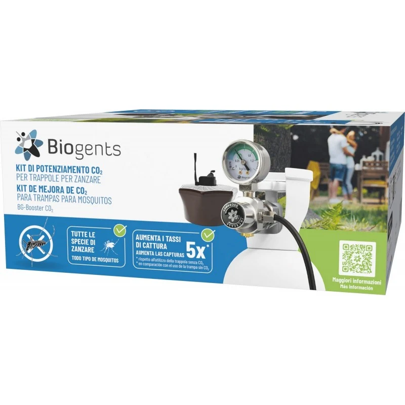 SET DI POTENZIAMENTO BIOGENTS BOOSTER CO2 PER BG-MOSQUITAIRE