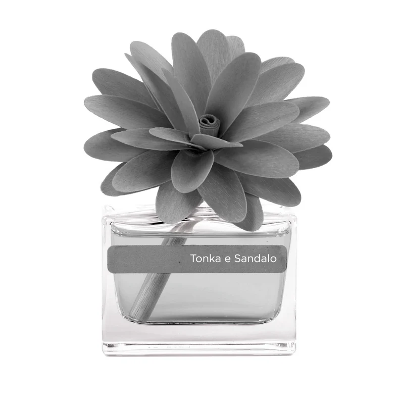DIFFUSORE PROFUMO A FIORE FLOWER 30ML TONKA E SANDALO