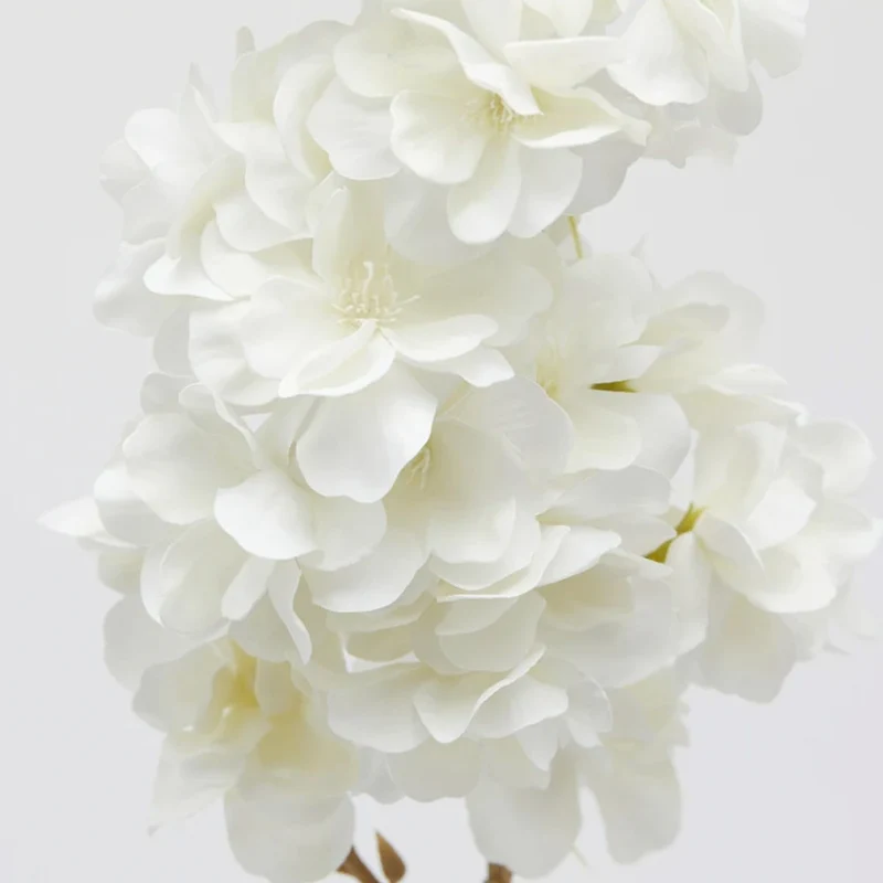 RAMO DI SAKURA FIORI DI CILIEGIO H70CM BIANCO