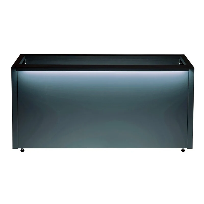 SUPPORTO MAGNETICO PER LUCI ANTRACITE PER FIORIERE DA 100CM