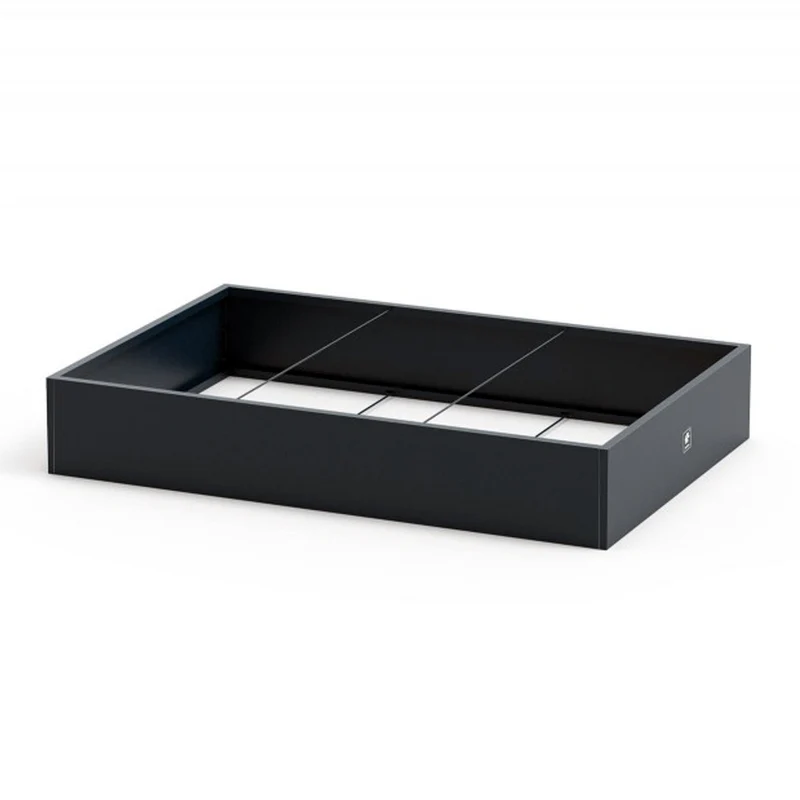 FIORIERA BASSA "PLANTER EDGE" IN METALLO 150X100X25CM ANTRACITE