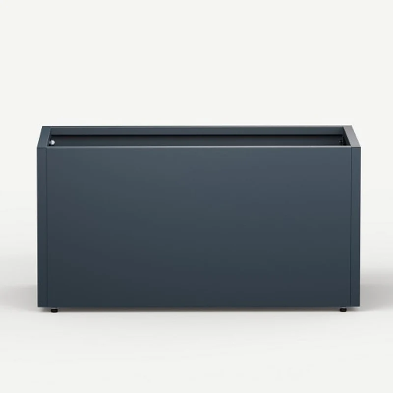 FIORIERA "PLANTER 50" IN METALLO 100X50X50CM ANTRACITE