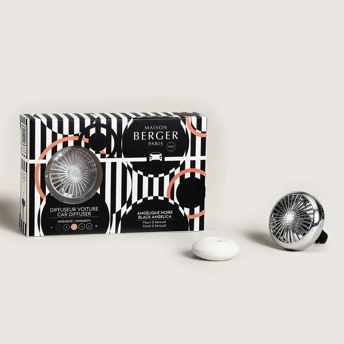 DIFFUSORE PER AUTO "CAR WHEEL" CON FRAGRANZA ANGELIQUE NOIRE