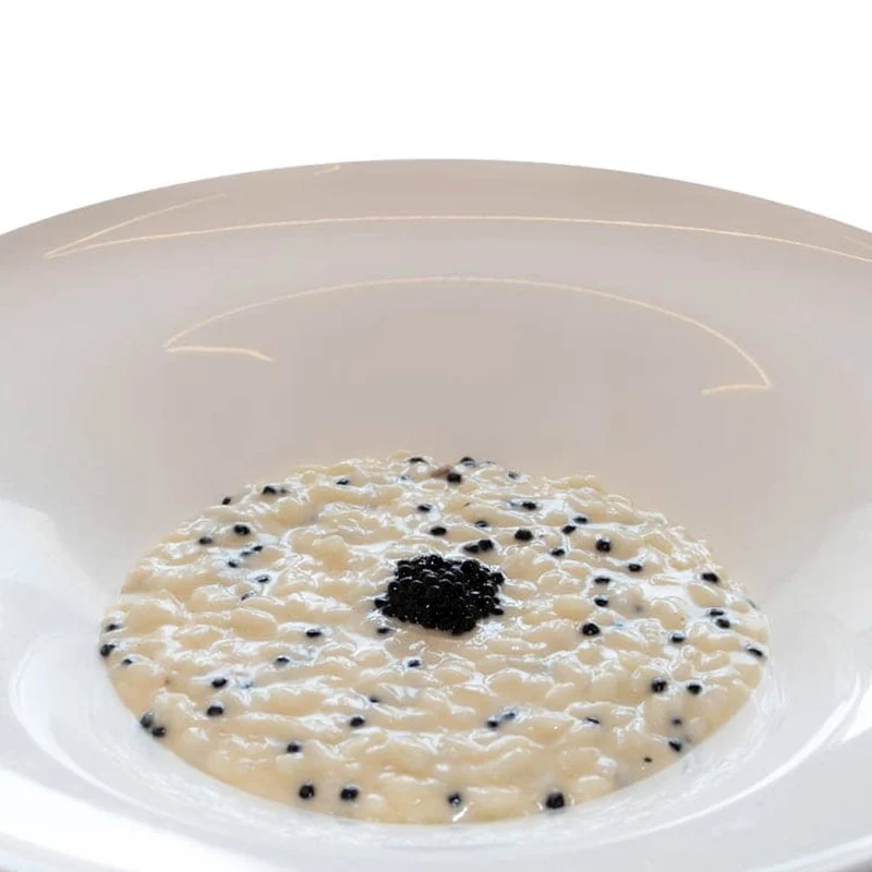 FRATELLI DESIDERI, RISO 4 PORZIONI BY CHRISTIAN MILONE, SUA MAESTA' BIANCO TARTUFO CENE STELLATE